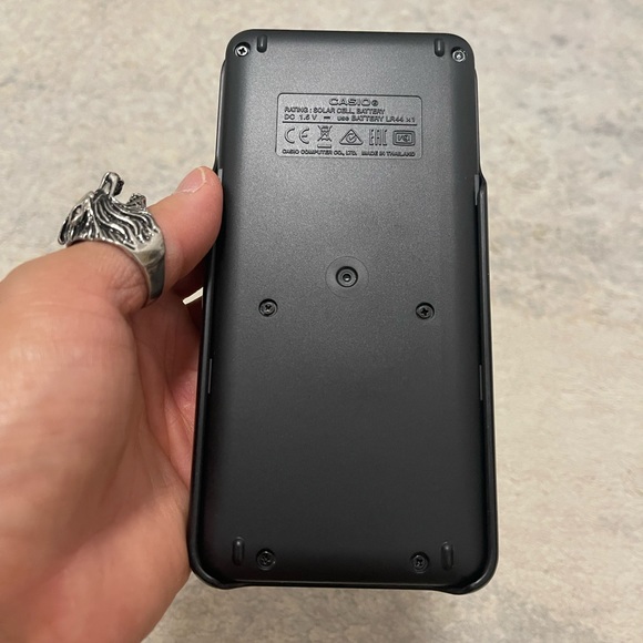 EUC Casio fix-300ESPLUS2 2nd Edition Standard Scientific Calculator In Black - Picture 7 of 8